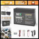 6V 15Ah LiFePO4 Lithium Battery Pack with Charger for Ride-On Toys and DIY Projects Magic Cars Variant 0