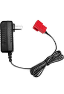 6V 1A Red Square Plug Battery Charger for Kid Trax Toys with Type B Connector Compatible with BMW X6 Magic Cars 1