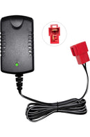 6V 1A Red Square Plug Battery Charger for Kid Trax Toys with Type B Connector Compatible with BMW X6 Magic Cars 2