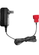 6V 1A Red Square Plug Battery Charger for Kid Trax Toys with Type B Connector Compatible with BMW X6 Magic Cars 6