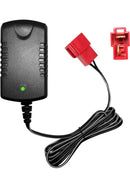 6V 1A Red Square Plug Battery Charger for Kid Trax Toys with Type B Connector Compatible with BMW X6 Magic Cars Variant 0