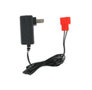 6V 1A Battery Charger with Type B Square Plug for Kid Trax Red Toys BMW X6 Magic Cars 1