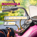 6V 3-Wheel Electric Kids Motorcycle with Headlights and Music Magic Cars 6