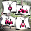 6V 3-Wheel Electric Kids Motorcycle with Headlights and Music Magic Cars 9