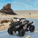 6V 4-Wheel Kids ATV Quad Ride-On Car Toy with Music, Horn, and LED Lights - Black Magic Cars 3