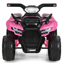 6V 4-Wheel Pink Kids ATV Ride-On Toy with Music Horn and LED Lights Magic Cars 9