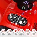 6V 4-Wheel Kids ATV Ride-On Toy Car with Music, Horn, and LED Lights - Red Magic Cars 5