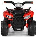 6V 4-Wheel Kids ATV Ride-On Toy Car with Music, Horn, and LED Lights - Red Magic Cars 9