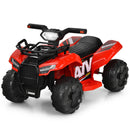 6V 4-Wheel Kids ATV Ride-On Toy Car with Music, Horn, and LED Lights - Red Magic Cars Variant 0