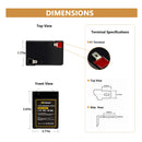 6V 6Ah LiFePO4 Lithium Iron Phosphate Rechargeable Battery with 2000+ Cycles Magic Cars 1