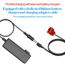 6V 7Ah Lithium-ion Battery and 2A Charger for Children's Ride-On Vehicles and ATVs Magic Cars 3