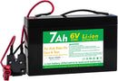6V 7Ah Lithium-ion Battery and 2A Charger for Children's Ride-On Vehicles and ATVs Magic Cars 5