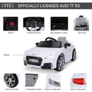 6V Licensed Audi Kids Ride-On Car Toy with Remote Control and Adjustable Speed Magic Cars 3