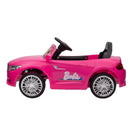 Barbie 6V Battery Operated Convertible Ride-On Car for Kids 3+ with Remote Control Magic Cars 3