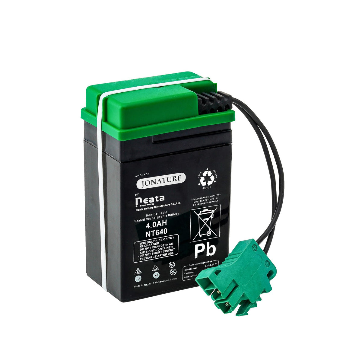 6V Battery + Charger Combo Kit for Peg Perego for John-Deere Express/for John... 2 Year Warranty