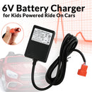 6V Rechargeable Battery and Charger for Kids Ride-On Cars including Trax, Audi R8 Spyder, BMW X6, Avigo Mini ATV Magic Cars Variant 0