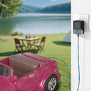 6V AA Battery and Charger Kit for Kids Ride-On Toys Compatible with Flybar Kidzone Bumper C Magic Cars 1