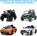 6V AA Battery and Charger Kit for Kids Ride-On Toys Compatible with Flybar Kidzone Bumper C Magic Cars 5