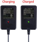 6V AA Battery and Charger Kit for Ride-On Toys Compatible with Kidzone and Flybar Models Magic Cars 1
