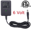 6V AA Battery and Charger Kit for Ride-On Toys Compatible with Kidzone and Flybar Models Magic Cars 5