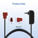 6V Charger for Ride-On Toy Cars, Fits BMX X6 and Kid TRAX GMC Magic Cars 6