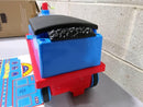 6V Battery-Powered Electric Ride-On Train Toy Car with Curved Tracks, Lights, and Music for Children Magic Cars 3