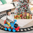6V Battery-Powered Electric Ride-On Train Toy Car with Curved Tracks, Lights, and Music for Children Magic Cars Variant 0