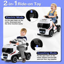 6V Battery Powered Kids Electric Ride-On Truck Toy with LED Lights and Adjustable Seat Height Magic Cars 8