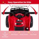 6V Battery Powered Kids Electric Ride-On ATV with LED Headlight and 20° Steering Angle Magic Cars 8