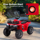 6V Battery Powered Kids Electric Ride-On ATV with LED Headlight and 20° Steering Angle Magic Cars 9
