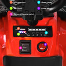 6V Battery-Powered Kids Ride-On ATV 4 Wheeler Quad with MP3 and LED Lights Red Magic Cars 2