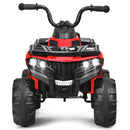 6V Battery-Powered Kids Ride-On ATV 4 Wheeler Quad with MP3 and LED Lights Red Magic Cars Variant 0