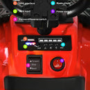 6V Battery-Powered Kids Ride-On 4 Wheeler ATV Quad with MP3 and LED Headlight Red Magic Cars 6