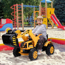 6V Battery-Powered Electric Ride-On Excavator Digger Toy for Kids Outdoor Play Magic Cars Variant 0