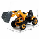 6V Battery-Powered Electric Ride-On Excavator Digger Toy for Kids Outdoor Play Magic Cars 1