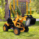 6V Battery-Powered Electric Ride-On Excavator Digger Toy for Kids Outdoor Play Magic Cars Variant 0