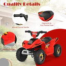 6V Battery-Powered Electric Ride-On ATV Car for Toddlers with 4 Large Wheels Magic Cars 6