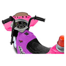 6V Battery Powered Mini Ride-On Motorcycle Toy with Flashing Siren and Sound for Kids Magic Cars 2
