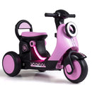 6V Electric Ride-On Motorcycle with LED Headlight, Illuminated Deck, and Music - Pink Magic Cars 10
