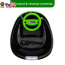 6V Battery-Powered Black Bumper Car Ride-On Toy with Remote Control for Kids Ages 1.5+ Magic Cars 11