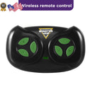 6V Battery-Powered Black Bumper Car Ride-On Toy with Remote Control for Kids Ages 1.5+ Magic Cars 3