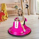 6V Electric Pink Ride-On Bumper Car for Toddlers with 360-Degree Spin Magic Cars 1