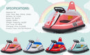 6V Electric Bumper Car Ride-On for Kids and Toddlers with 360 Degree Spins and 2 Speeds Magic Cars 1