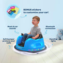 6V Electric Bumper Ride-On Car for Toddlers Ages 1.5-4 with 3 Speed Settings Magic Cars 2