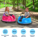 6V Electric Bumper Ride-On Car for Toddlers Ages 1.5-4 with 3 Speed Settings Magic Cars 4