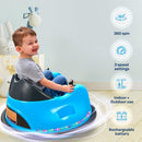 6V Electric Bumper Ride-On Car for Toddlers Ages 1.5-4 with 3 Speed Settings Magic Cars 5