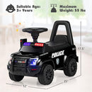 Carro eléctrico montable 6V con megáfono y sonido de sirena para niños de 2 a 4 años Magic Cars 1