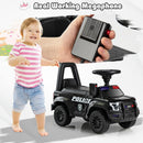 Carro eléctrico montable 6V con megáfono y sonido de sirena para niños de 2 a 4 años Magic Cars 3