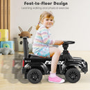 Carro eléctrico montable 6V con megáfono y sonido de sirena para niños de 2 a 4 años Magic Cars 4