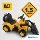 CAT 6V Frontloader Ride-On Toy for Toddlers Aged 18-36 Months with Simple Push Button Magic Cars 3